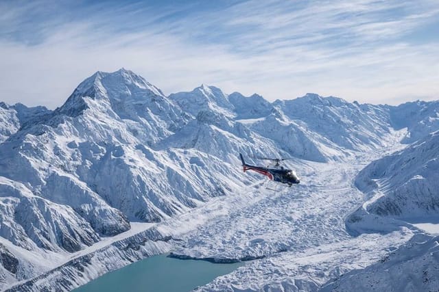 Mount Cook and Tasman Lake